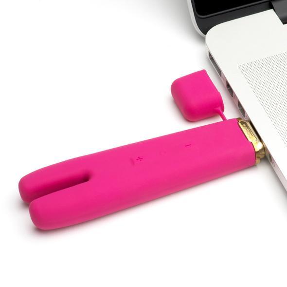 Crave - Duet Flex Vibrator (Pink) CV1002 CherryAffairs