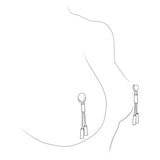 Crave - Leather Nipple Tassels (Black) CV1020 CherryAffairs