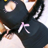 Day Dream - Starfire Super Cute Kitten Costume Set (Black) DD1003 CherryAffairs