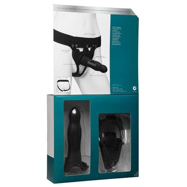 Doc Johnson - Body Extensions Be Daring 2 Piece Strap On Set (Black) DD1163 CherryAffairs