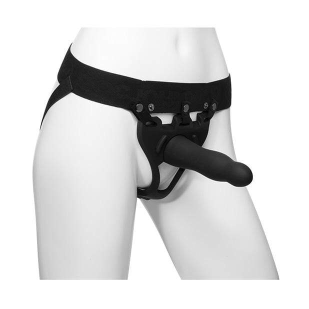 Doc Johnson - Body Extensions Be Daring 2 Piece Strap On Set (Black) DD1163 CherryAffairs