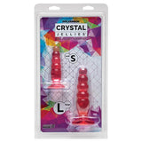 Doc Johnson - Crystal Jellies Anal Delight Trainer Kit (Pink) DJ1171 CherryAffairs