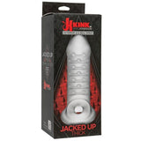 Doc Johnson - Kink Jacked Up Extender with Ball Strap 8" (Frost) DJ1136 CherryAffairs
