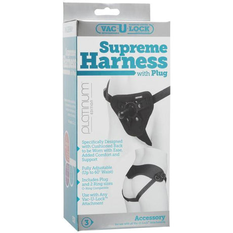 Doc Johnson - Vac-U-Lock Supreme Harness with Plug DJ1032 CherryAffairs