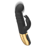 Dorcel - G Stormer Thrusting G Spot Rabbit Vibrator (Black/Gold) DC1019 CherryAffairs