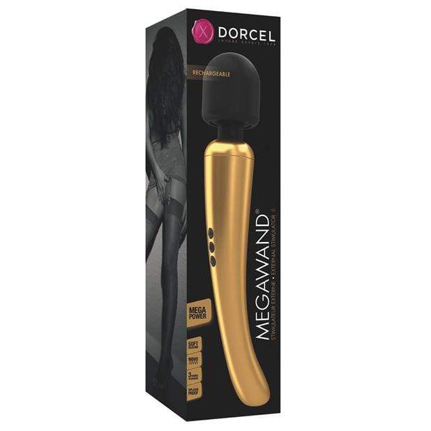 Dorcel - Megawand Rechargeable Wand Massager (Gold) DC1014 CherryAffairs