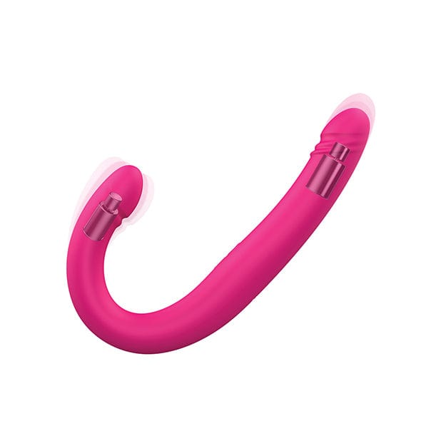 Dorcel - Orgasmic Double Do Thrusting Dong Double Dildo 16.5" (Pink) DC1022 CherryAffairs