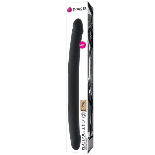 Dorcel - Real Double Do Silicone Dong Double Dildo 16.5" (Black) DC1018 CherryAffairs