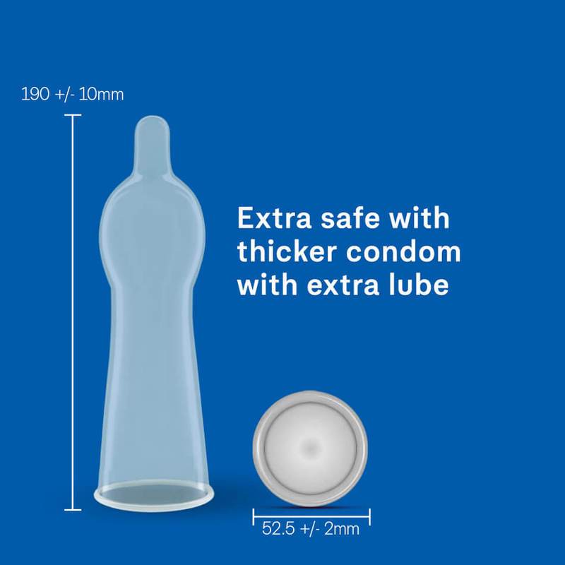 Durex - Extra Safe Easy On Condoms CherryAffairs