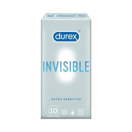 Durex - Invisible Extra Sensitive Condoms CherryAffairs