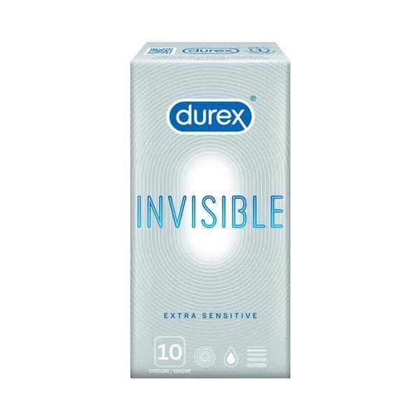 Durex - Invisible Extra Sensitive Condoms CherryAffairs