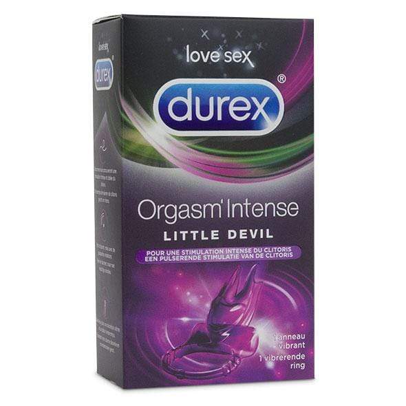 Durex - Orgasm Intense Little Devil Vibrating Cock Ring (Purple) DU1046 CherryAffairs