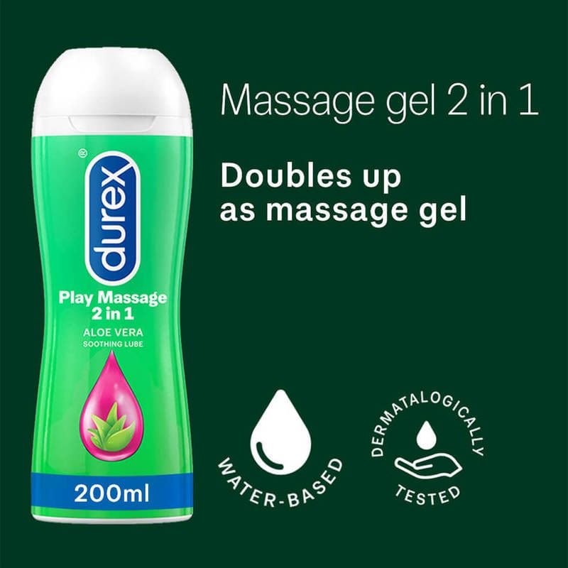 Durex - Play Massage Gel 2 in 1 Lubricant DU1034 CherryAffairs