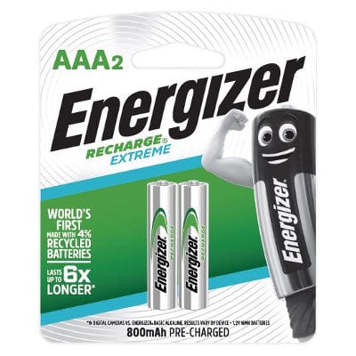 Energizer - Recharge Extreme NH12RP2 AAA Batteries Value Pack (800mAh) EG1021 CherryAffairs