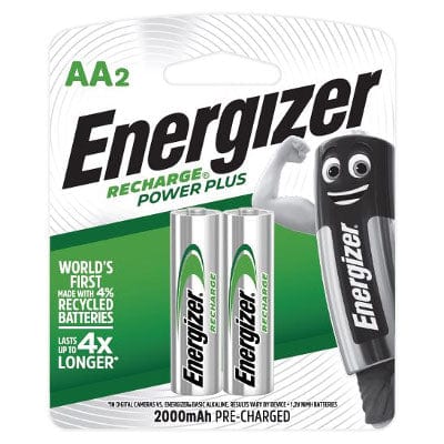 Energizer - Recharge Power Plus NH15RP2 AA Batteries Value Pack (2000mAh) EG1023 CherryAffairs