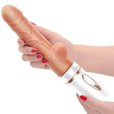 Erocome - Cepheus Thrust Suck Heat Realistic Dildo Vibrator (Beige) ERC1019 CherryAffairs