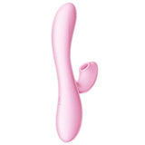 Erocome - Delphinus Vibrating Sucking Rabbit Vibrator (Pink) ERC1053 CherryAffairs