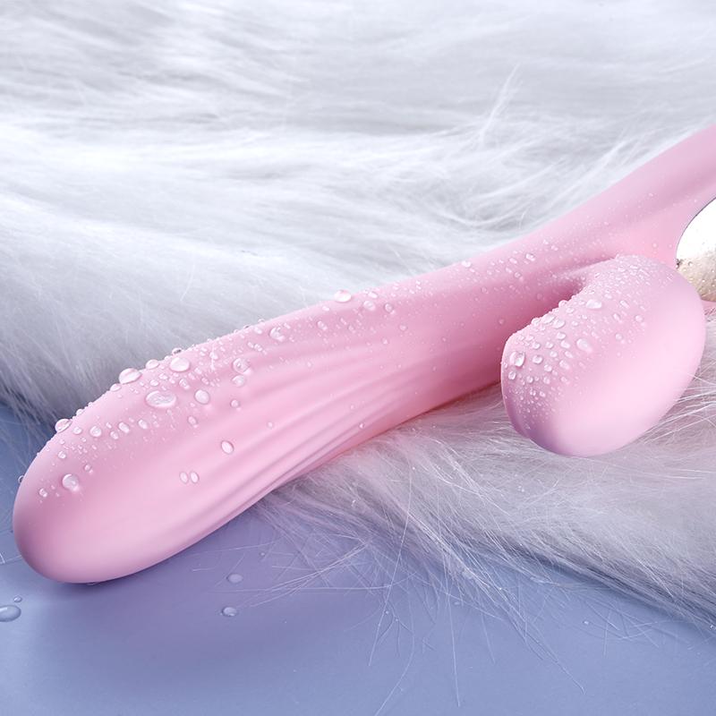 Erocome - Delphinus Vibrating Sucking Rabbit Vibrator (Pink) ERC1053 CherryAffairs