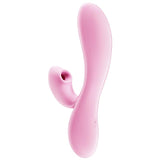 Erocome - Delphinus Vibrating Sucking Rabbit Vibrator (Pink) ERC1053 CherryAffairs