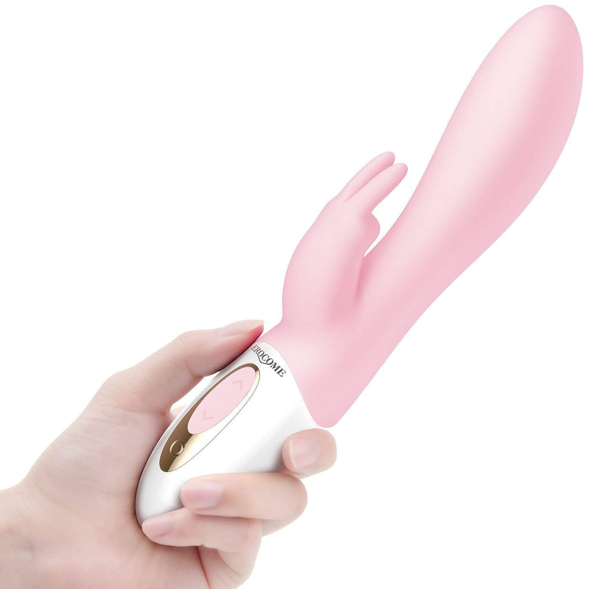 Erocome - Hydra Heat Rotating Rabbit Vibrator(Pink) ERC1015 CherryAffairs