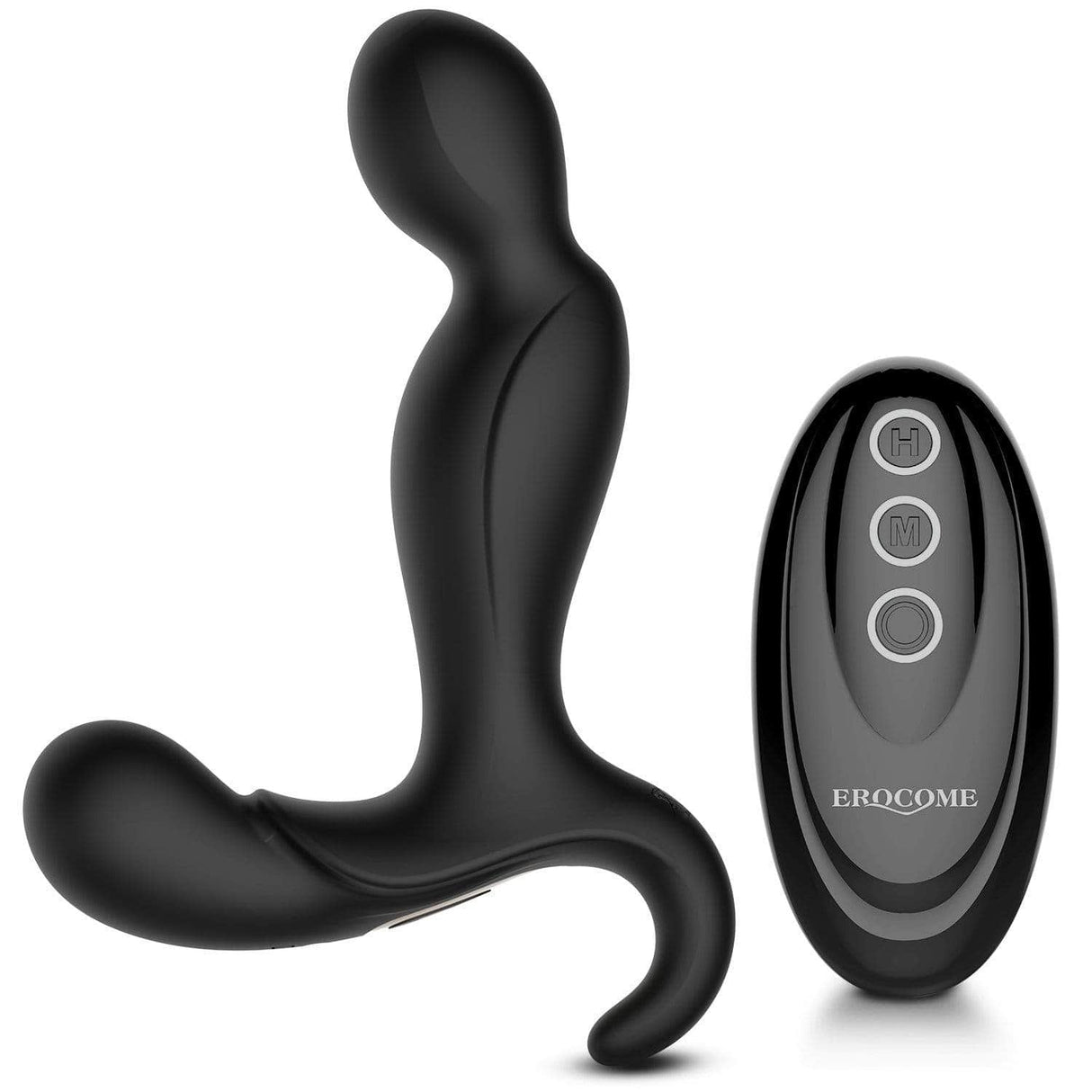 Erocome - Orion Remote Control Vibrating Prostate Massager (Black) ERC1017 CherryAffairs