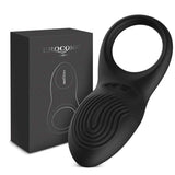 Erocome - Sagitta Rechargeable Silicone Cock Ring (Black) ERC1011 CherryAffairs