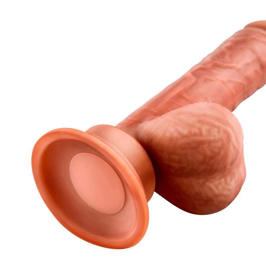 Erocome - Scorpio Thrusting Realistic Dildo Vibrator (Beige) ERC1033 CherryAffairs