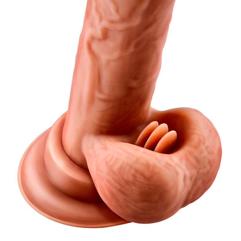 Erocome - Scorpio Thrusting Realistic Dildo Vibrator (Beige) ERC1033 CherryAffairs