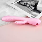 Erocome - Triangullum Vibraing Sucking Licking Rabbit Vibrator (Pink) ERC1057 CherryAffairs