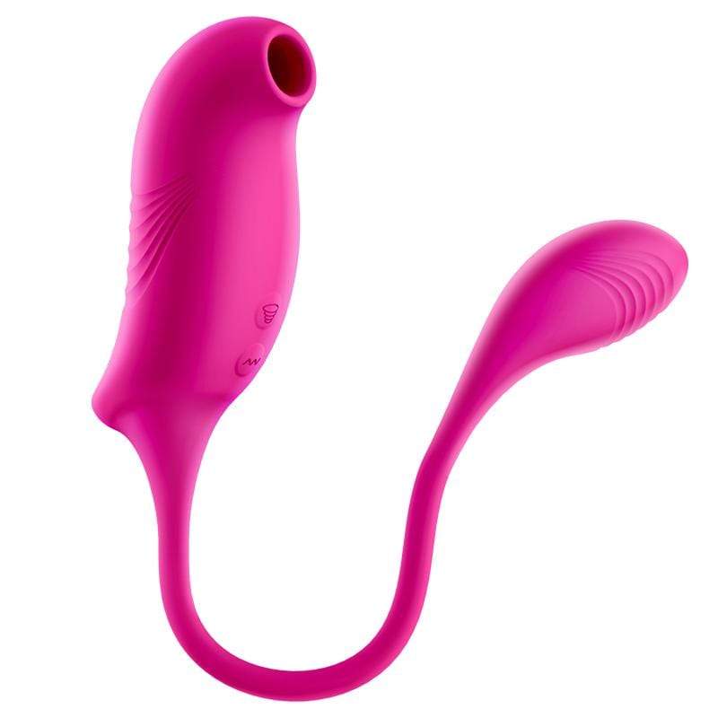 Erocome - Tucana Dual Clitoral Air Stimulator with Bullet CherryAffairs