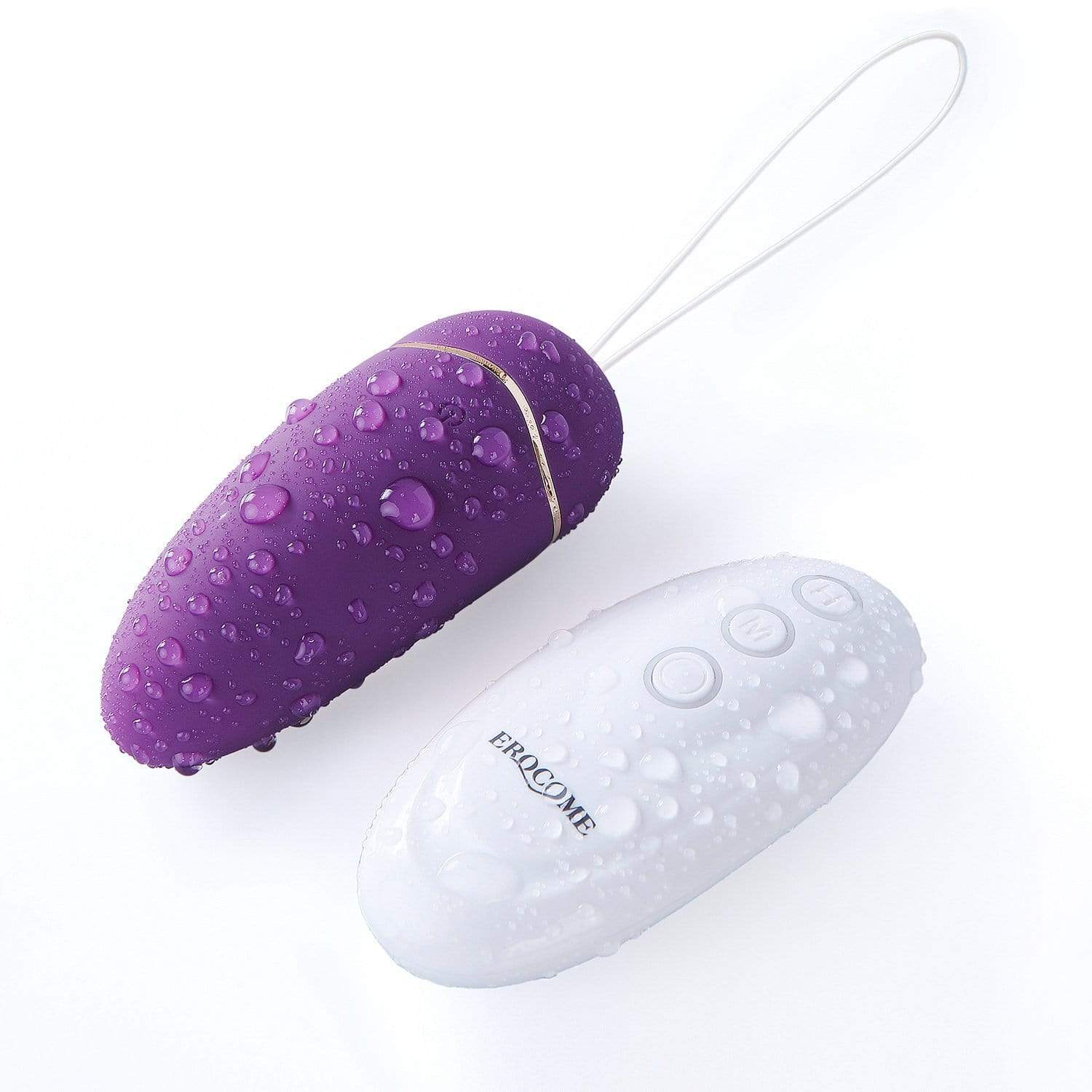 Erocome - UrsaMajor Heat Remote Control Egg Vibrator (Purple) ERC1008 CherryAffairs