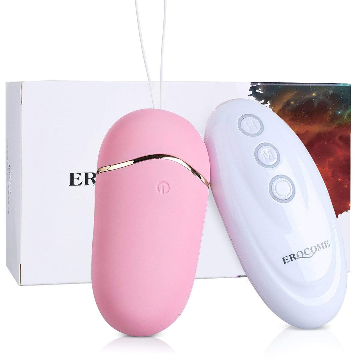 Erocome - UrsaMinor Remote Control Egg Vibrator (Pink) ERC1007 CherryAffairs