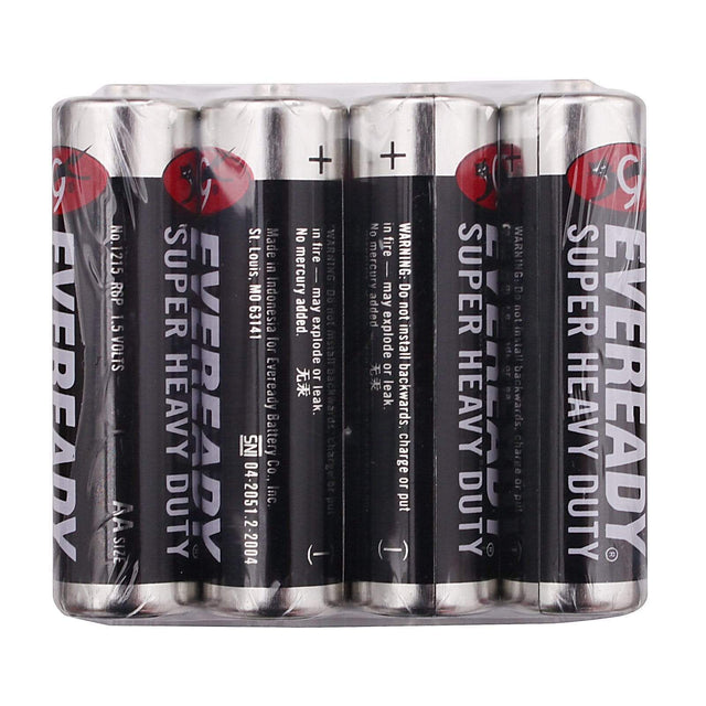 Eveready - Super Heavy Duty M1215 AA Battery Value Pack EVR1001 CherryAffairs