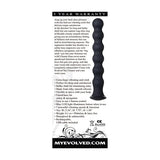Evolved - Bottoms Up Vibrating Anal Beads (Black) EV1017 CherryAffairs