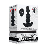 Evolved - Bump N Groove Remote Control Vibrating Butt Plug (Black) EV1018 CherryAffairs