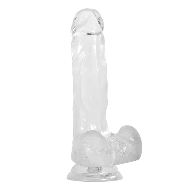 Evolved - Gender X Clearly Combo Realistic Dildo with Ass Stroker Masturbator Set (Clear) EV1027 CherryAffairs
