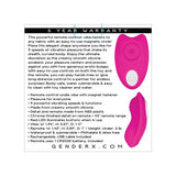 Evolved - Gender X Under the Radar Remote Control Panty Vibrator (Pink) EV1035 CherryAffairs