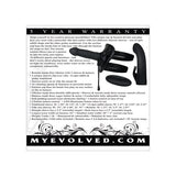 Evolved - Heavenly Harness Vibrating G Spot Rabbit Strap On Set (Black) EV1037 CherryAffairs