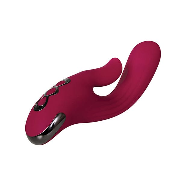 Evolved - Red Dream Dual Stimulator Rabbit Vibrator (Burgundy) EV1051 CherryAffairs