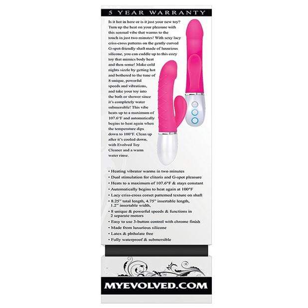 Evolved - Sweet Heat G Spot Rabbit Vibrator (Pink) EV1004 CherryAffairs