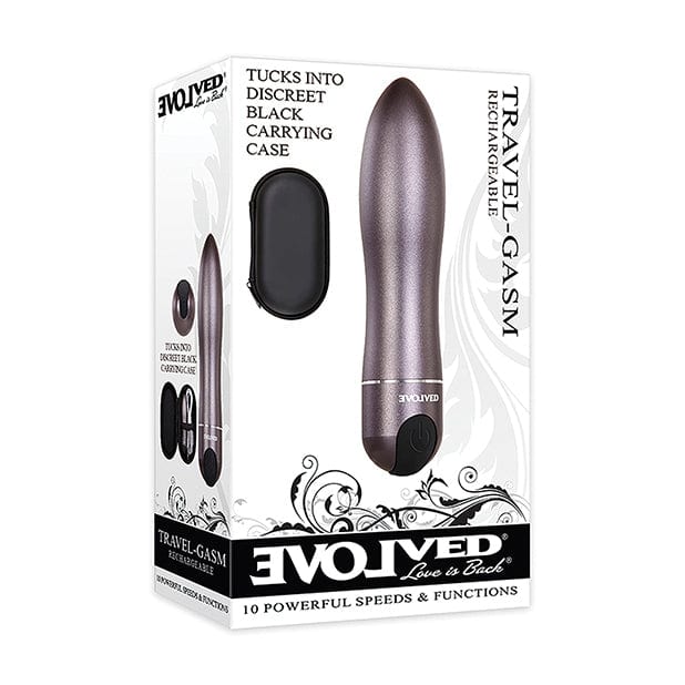 Evolved - Travel Gasm Bullet Vibrator (Grey) EV1011 CherryAffairs