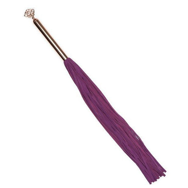Fifty Shades Freed - Cherished Collection Suede Flogger (Purple) FSG1089 CherryAffairs