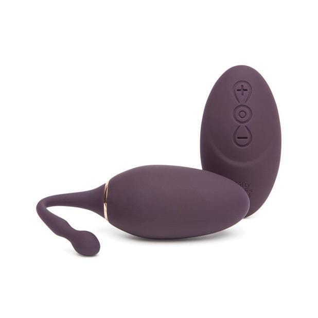 Fifty Shades Freed - I've Got You Rechargeable Remote Control Egg Massager (Purple) FSG1081 CherryAffairs
