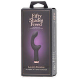 Fifty Shades Freed - Lavish Attention Rechargeable Clitoral & G-Spot Vibrator (Purple)    Rabbit Dildo (Vibration) Rechargeable
