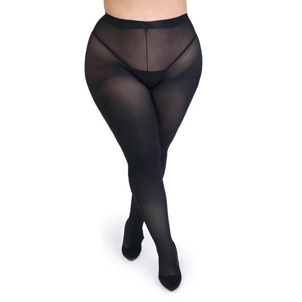 Fifty Shades of Grey - Captivate Spanking Tights Costume Plus Size Queen (Black) FSG1148 CherryAffairs