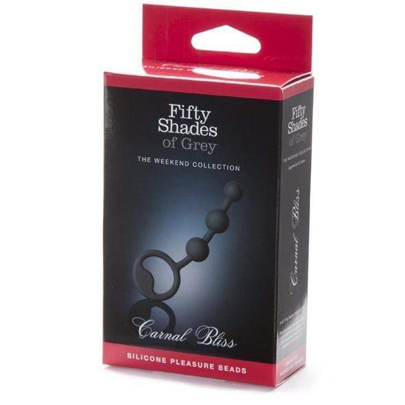 Fifty Shades of Grey - Carnal Bliss Silicone Anal Beads FSG1039 CherryAffairs