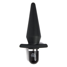 Fifty Shades of Grey - Delicious Fullness Vibrating Butt Plug - CherryAffairs.sg