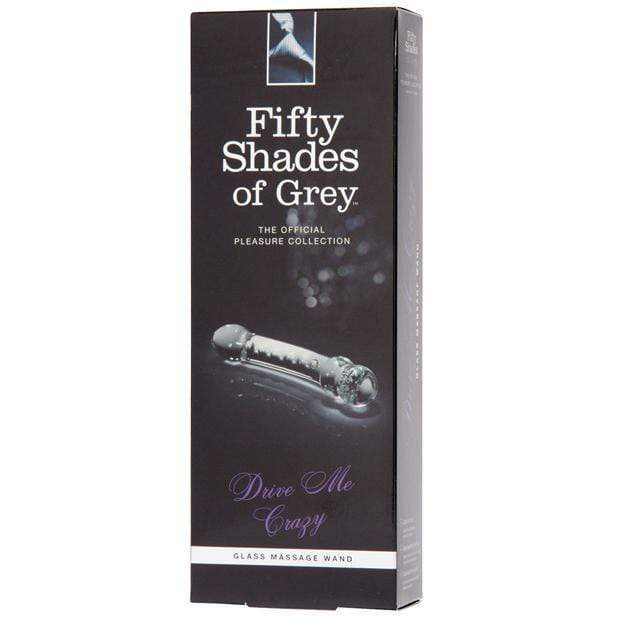 Fifty Shades of Grey - Drive Me Crazy Glass Massage Wand (Clear) FSG1094 CherryAffairs