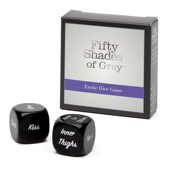Fifty Shades of Grey - Erotic Dice Game (Black)    Games