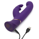 Fifty Shades of Grey - Greedy Girl Power Motion Rabbit Vibrator (Purple) FSG1138 CherryAffairs